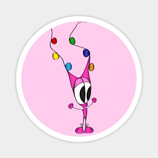 Funny Cartoon Character Magnet